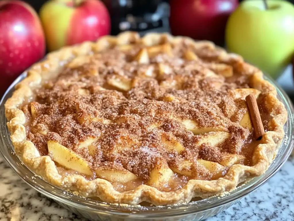 Difference between apple pie and Dutch apple pie