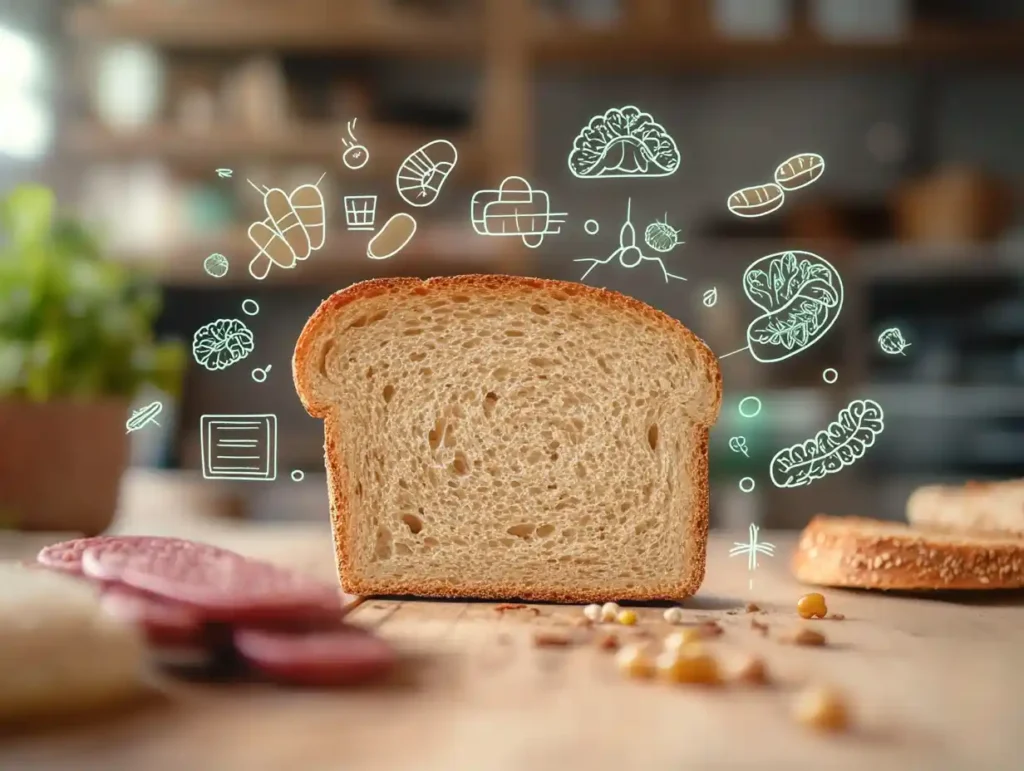 Probiotics and gut health benefits of sourdough bread.