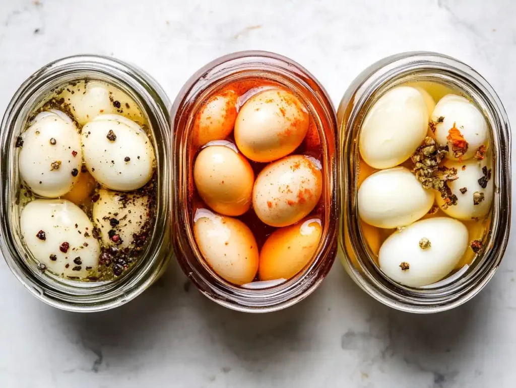 Is apple cider vinegar better than white vinegar for pickled eggs