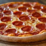 A modern New York pizza pie